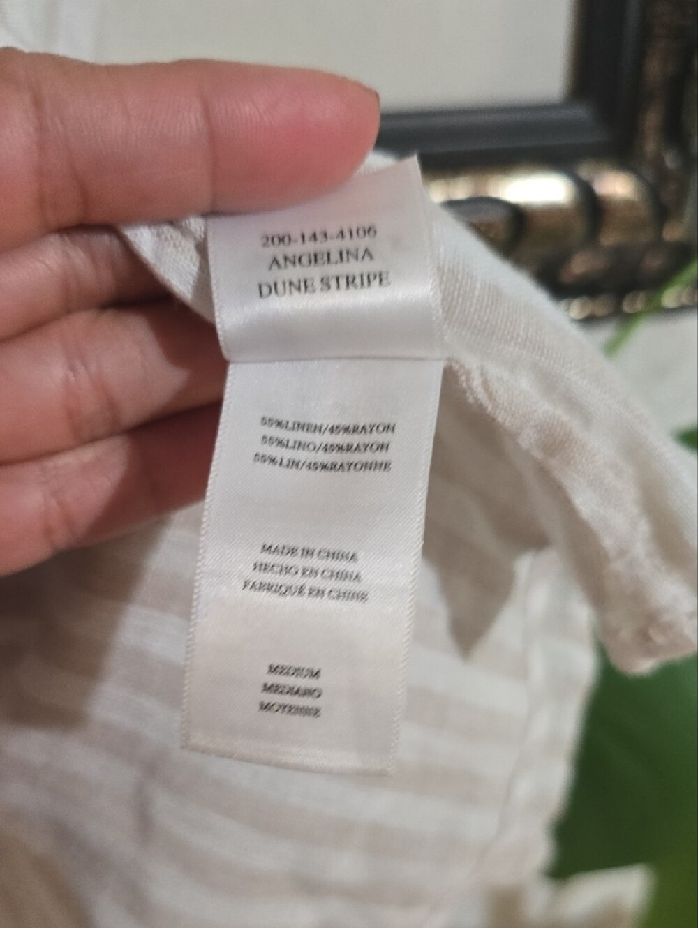 #134. Angelina Dress-Dune Stripes - Picture 11 of 13